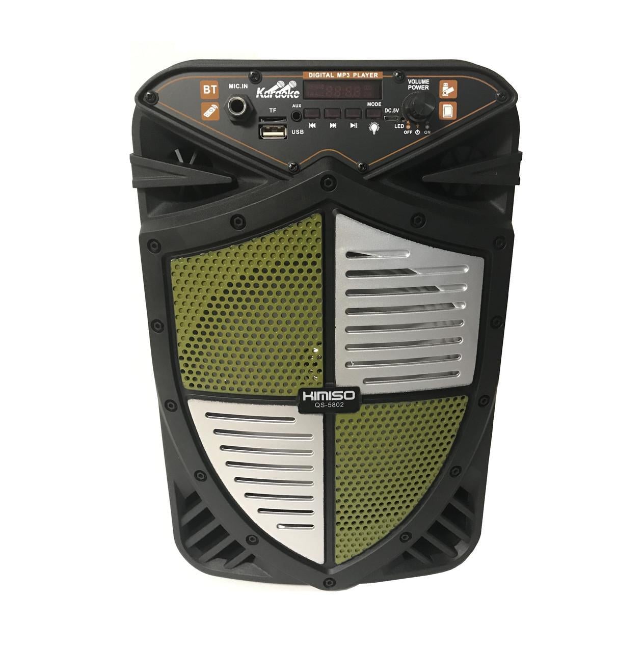Колонка KIMISO QS-5802 с микрофоном 8'BASS/1000W (Col-031)