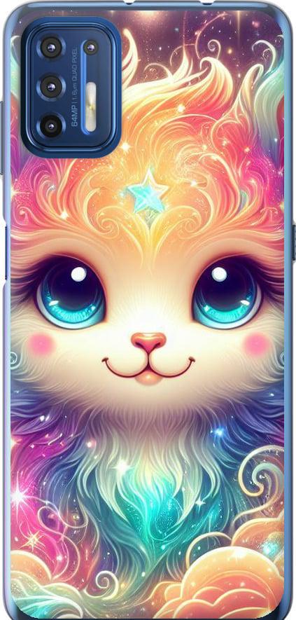 Чехол на Motorola G9 Plus Сказочный котенок (5813u-2104-42517)