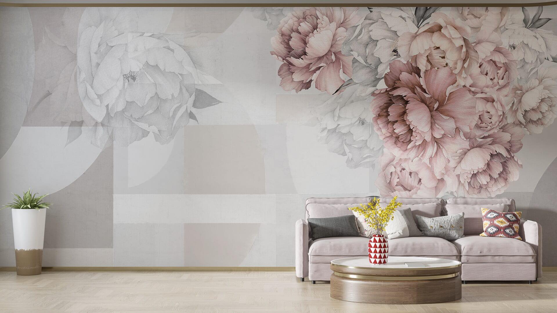 Фотообои флизелиновые Styleo Print-walls 3D Цветочный сон 0368 300х250 см (Pw-0368/2)