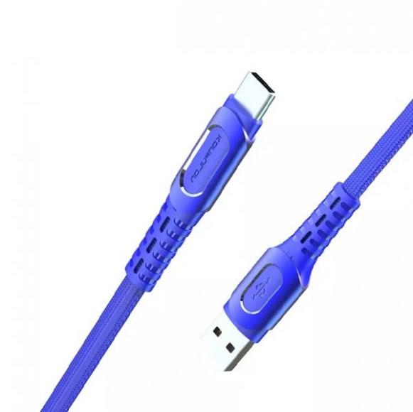 Кабель Konfulon DC30 USB-Type-C 1 м 5А Синий (10219820)