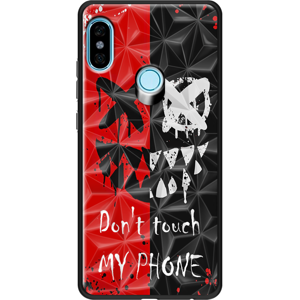 Чехол BoxFace Xiaomi Redmi Note 5 / Note 5 Pro Bad Smile Черный силикон с призмой (32971-up2468-37870)