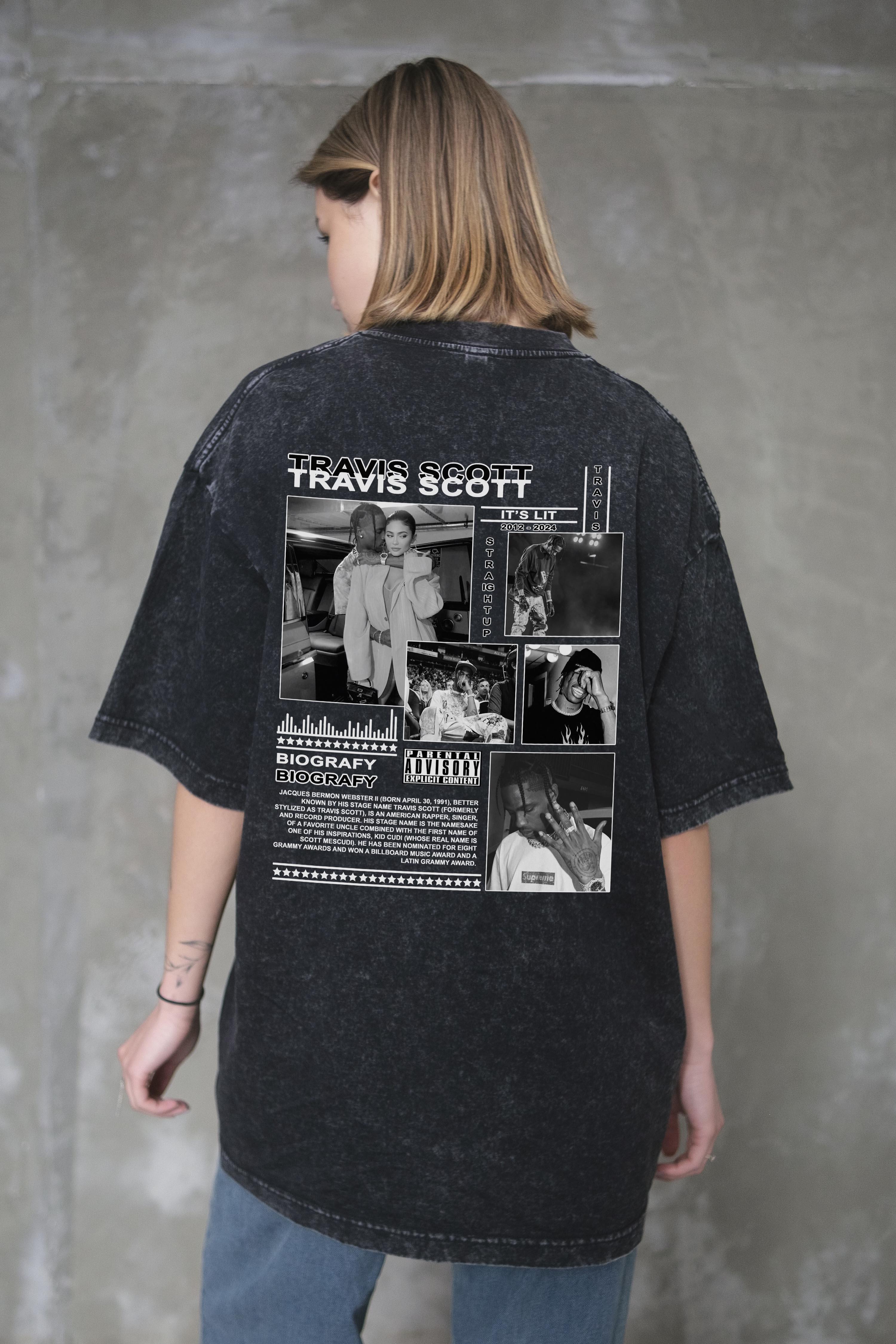 Футболка оверсайз Without Washed Travis S/M Black (S/M8056390 8056391) - фото 5