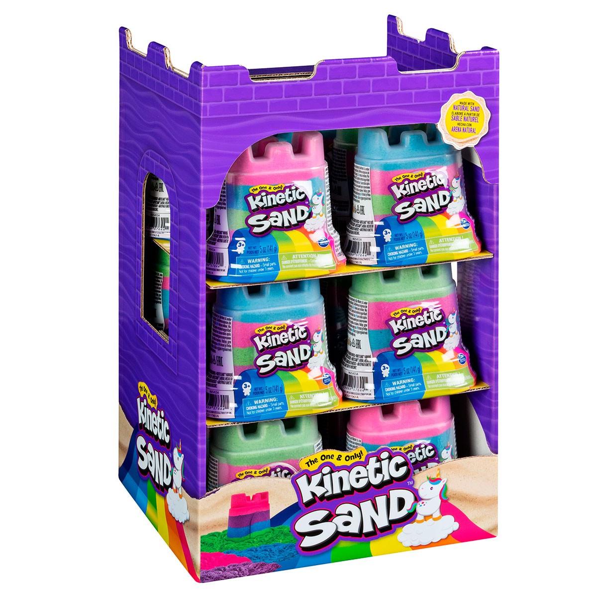 Песок для детского творчества Kinetic Sand Мини-крепость Разноцветный (71477-ks)