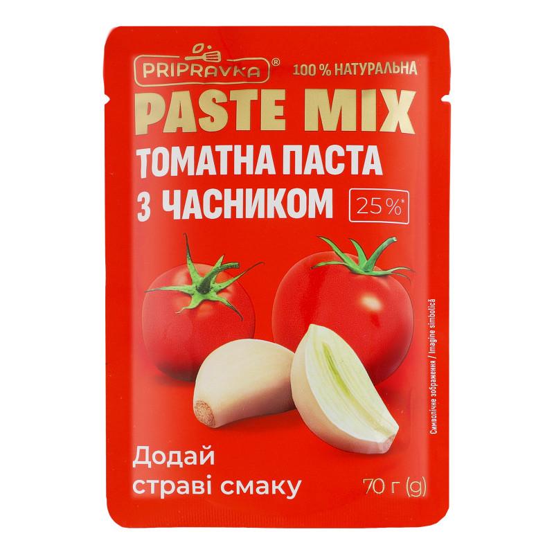 Паста томатная Приправка Paste Mix с чесноком 70 г Паста томатная Приправка Paste Mix с чесноком 70 г