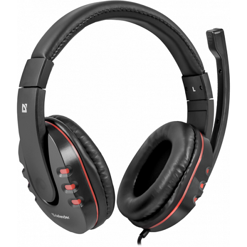 Наушники с микрофоном Defender 64113 Warhead G-160 2,5 м 106дБ 2х3,5мм jack Black Наушники с микрофоном Defender 64113 Warhead G-160 2,5 м 106дБ 2х3,5мм jack Black