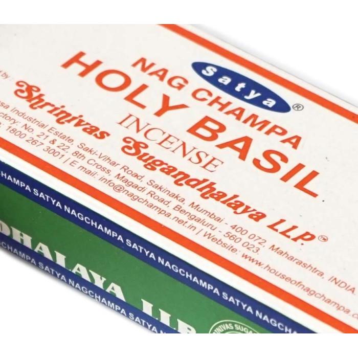 Аромапалочки Satya Holy Basil Святой Базилик 15 г - фото 4