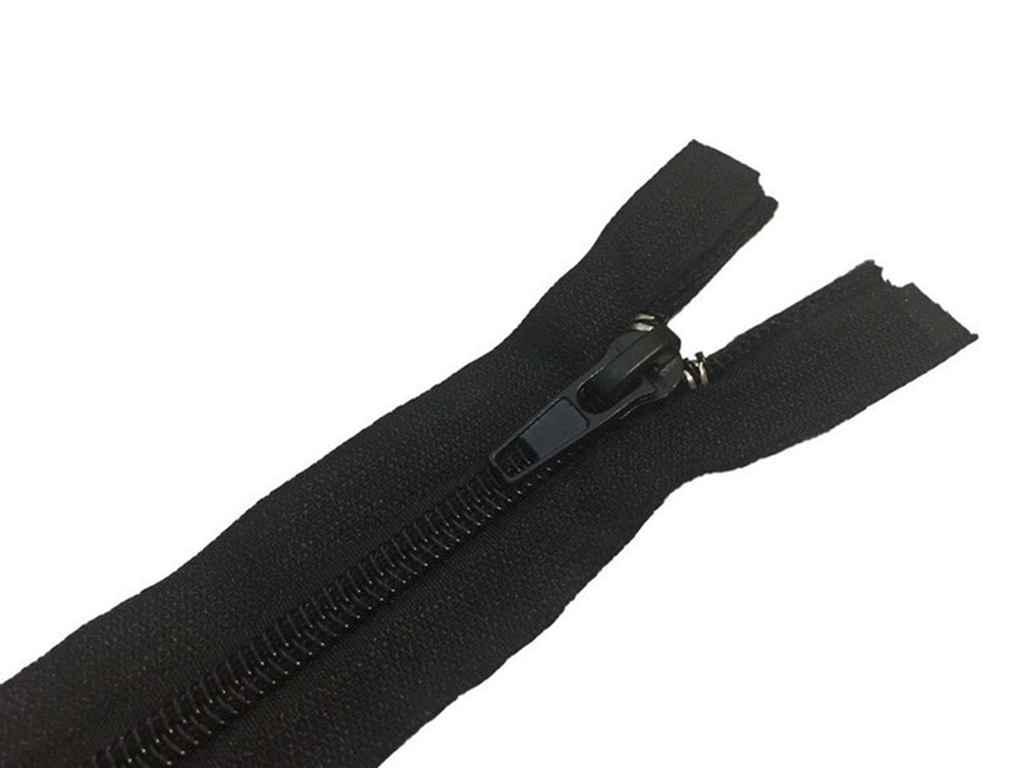 Молния Welltex разъемная спиральная пуллер лампочка №5 S-580 ZIP 70 см Черный (836403)