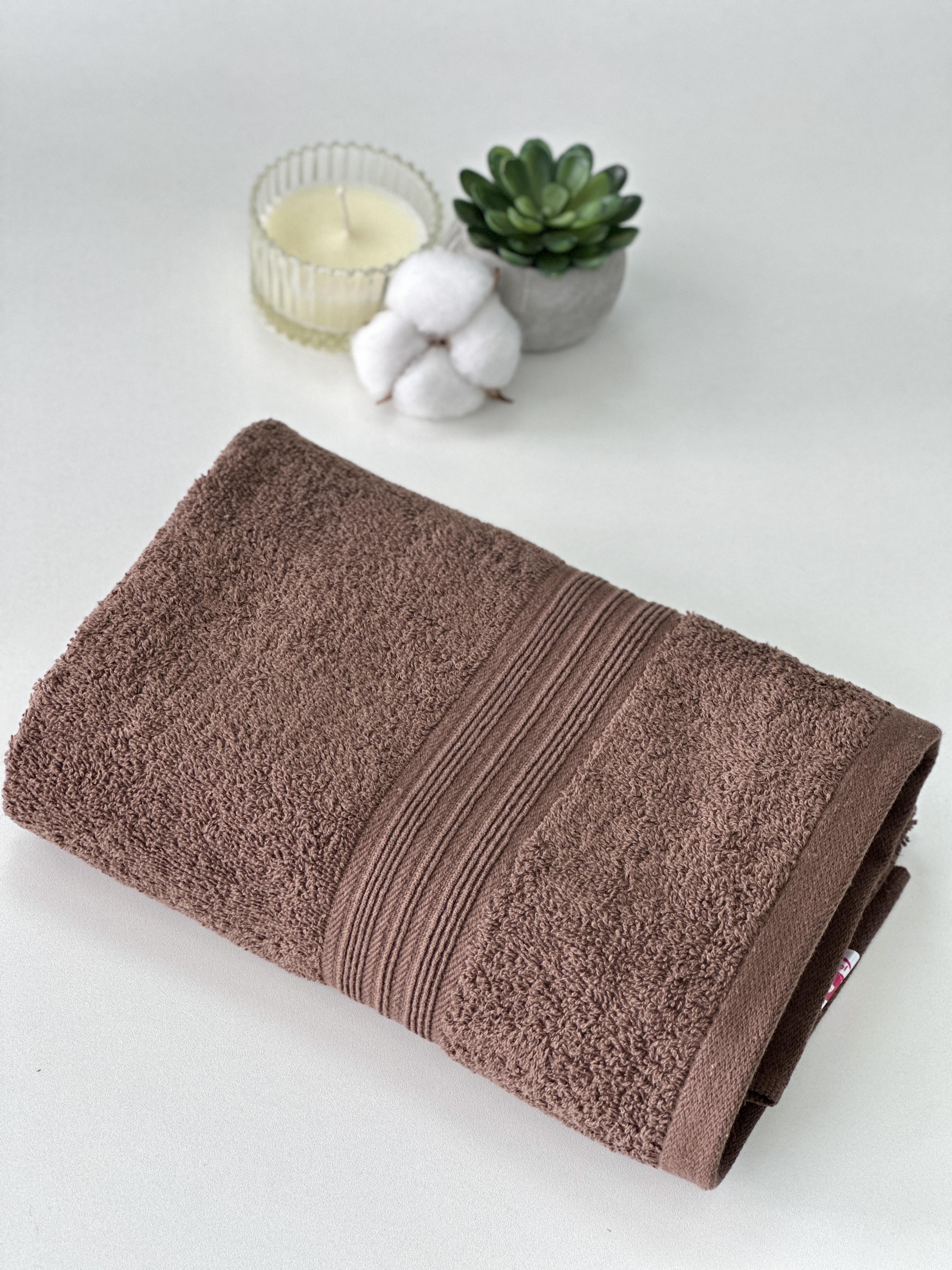 Рушник махровий 50х90 см 500г/м2 Коричневий (1303095)