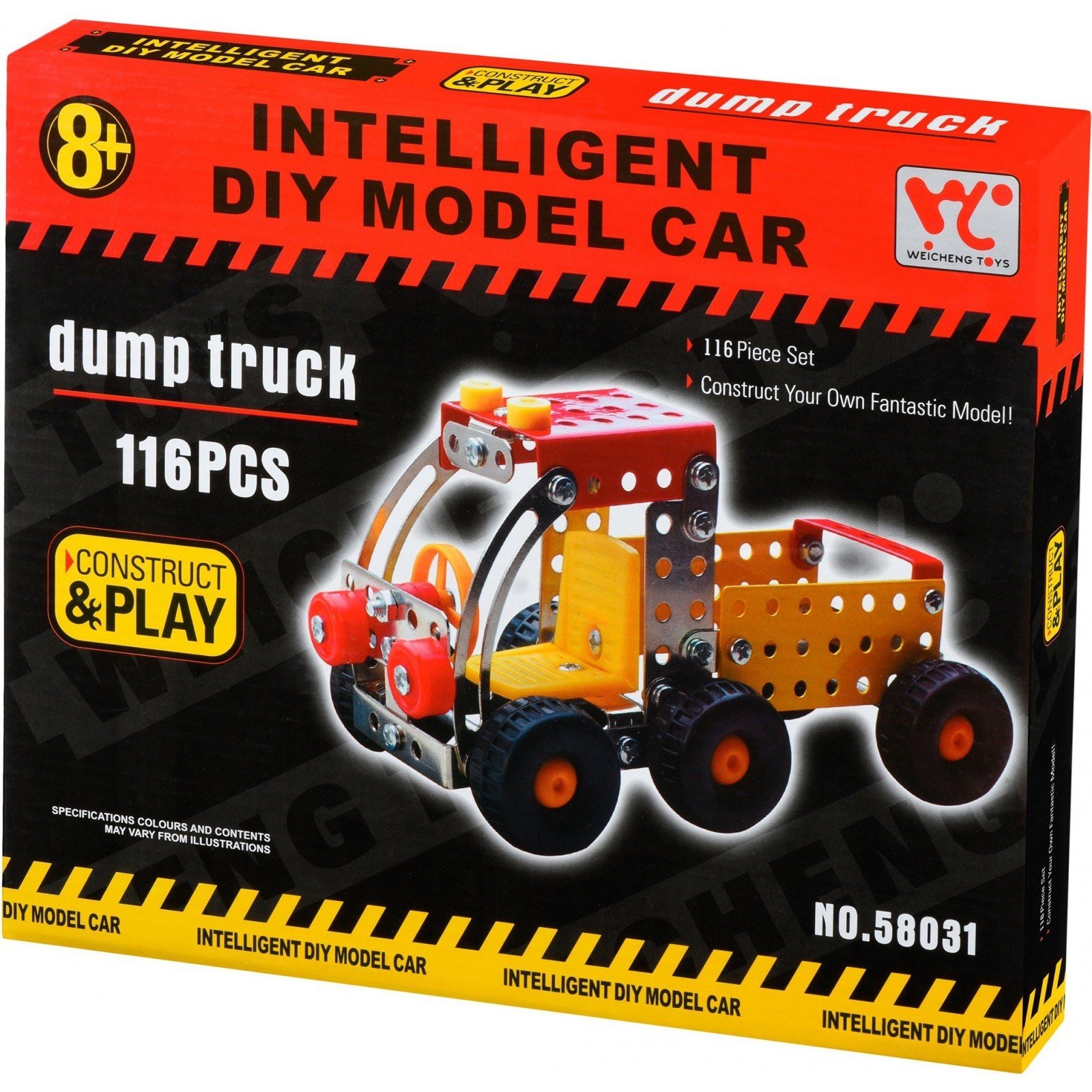 Конструктор Same Toy Intelligent DIY Model Car. Самоскид (58031Ut)