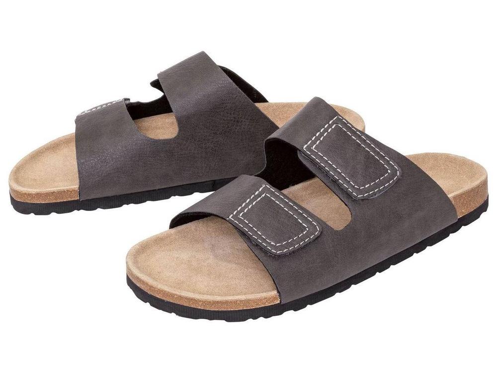 Тапки Livergy 381564x61 мужские р. 44 Темно-серый