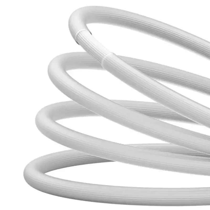 Кабель BASEUS CoolPlay Series Fast Charging Cable Type-C to Type-C CAKW000302 100W 2 м White - фото 5