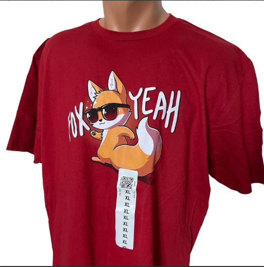 Футболка TeeTurtle бавовна Червоний (28215174)