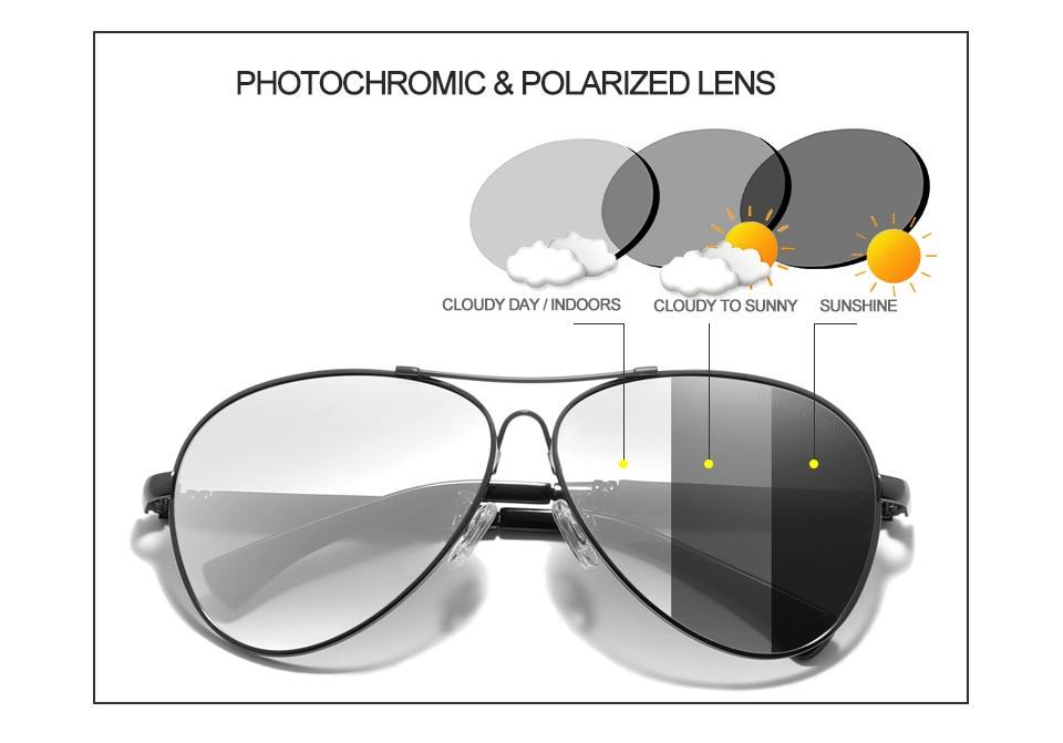 Сонцезахисні окуляри KINGSEVEN DESIGN N7735 Авіатори фотохромні з градієнтними лінзами - фото 2