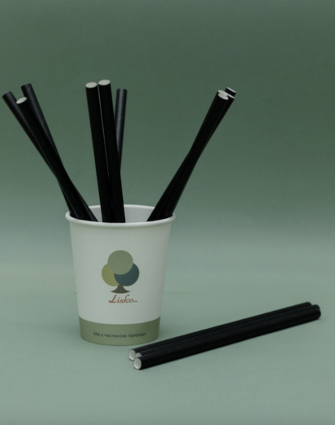 Трубочки бумажные 6х195 мм 200 шт./уп. Черный - фото 1 Трубочки бумажные 6х195 мм 200 шт./уп. Черный - фото 1