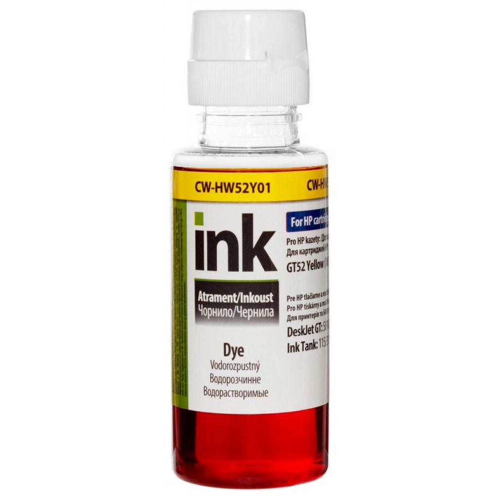 Чернила CW HP Ink Tank 115/315/415 CW-HW52Y01 100 мл Yellow (CW-HW52Y01)