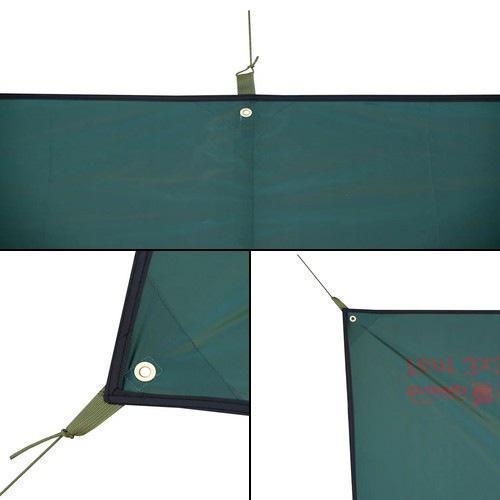 Туристический тент и оттяжками Tribe UTRT-101 3,0х5,0 м Зеленый - фото 4