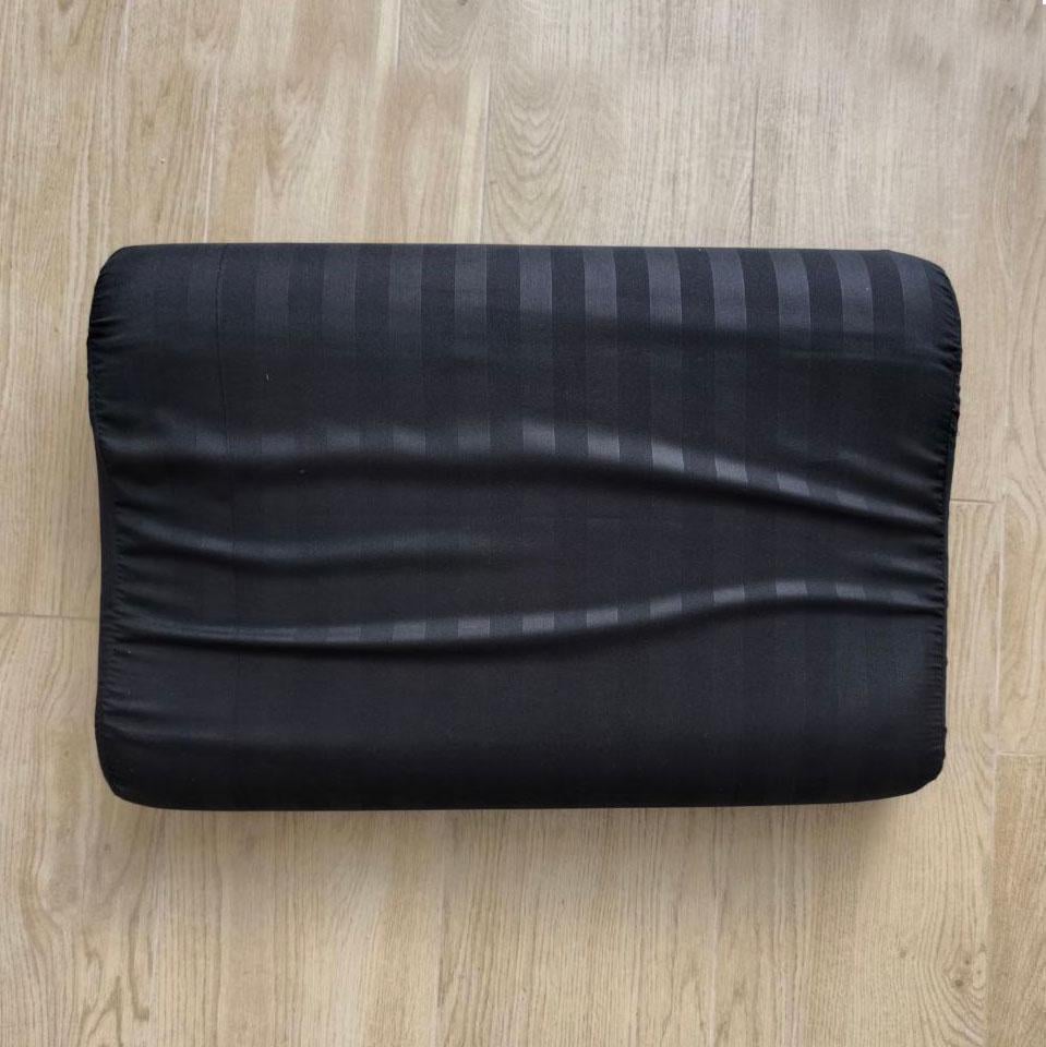 Наволочка для ортопедичної подушки МІ0027 37х57х12/9 см Чорний (160863) - фото 1 Наволочка для ортопедичної подушки МІ0027 37х57х12/9 см Чорний (160863) - фото 1