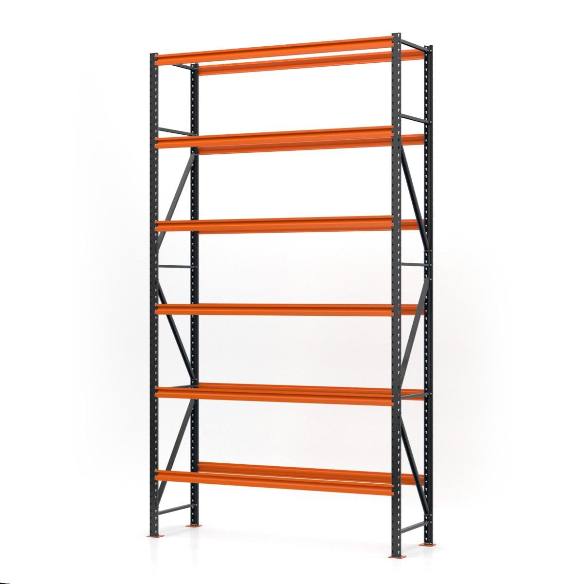 Каркас стеллажа PIN Special окрашенный металлический 3000х1510х600 мм 6 полок