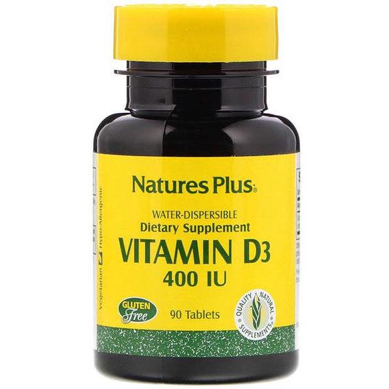 Витамин D Nature's Plus Vitamin D3 400IU 90 Tabs