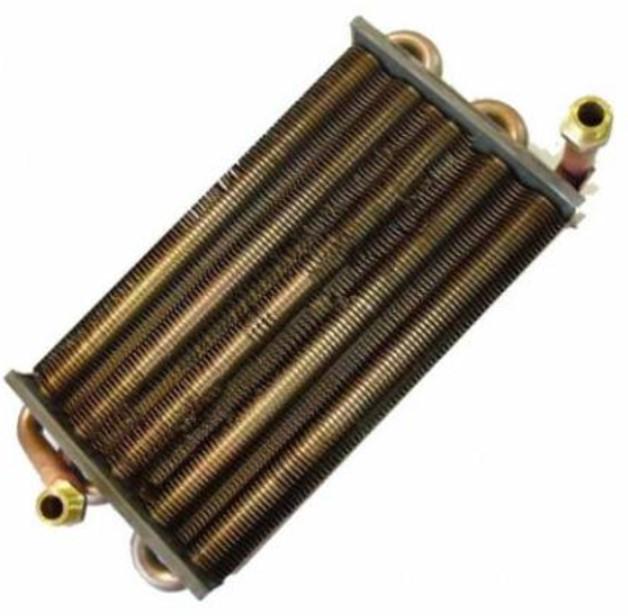 Теплообменник первичный для газового котла Buderus Logamax U052/U054 24 кВт 87199056390 (00000057751)
