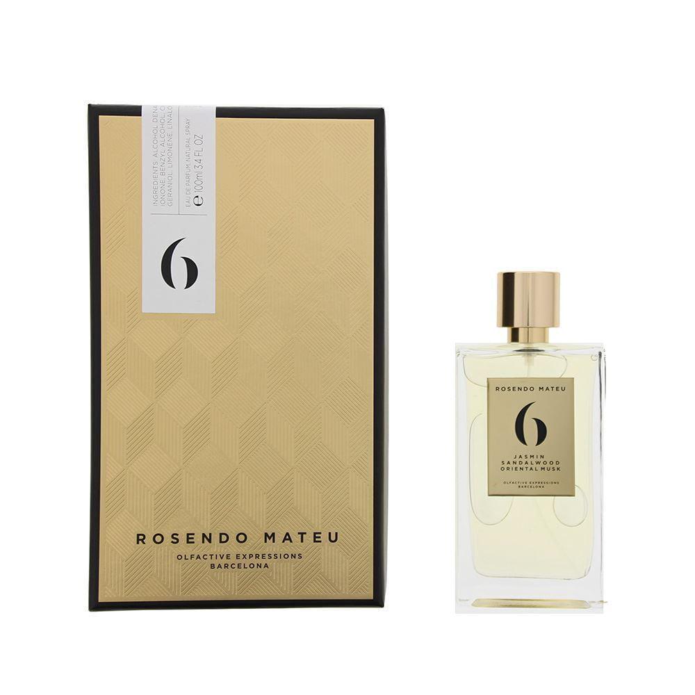 Парфюмированная вода унисекс Rosendo Mateu № 6 Jasmin/Sandalwood/Oriental Musk 100 мл (400741)