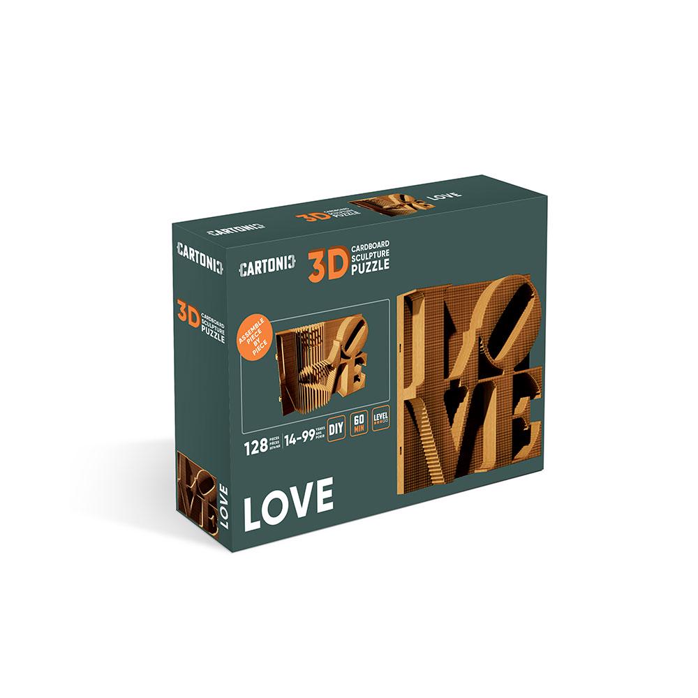 Конструктор картонный Cartonic 3D Puzzle Love - фото 3