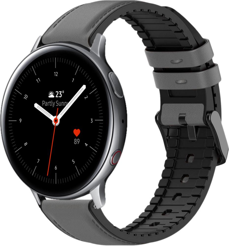 Ремешок кожаный Tamyx для Galaxy Watch Active 2 40/44 мм Grey (31589-33) Ремешок кожаный Tamyx для Galaxy Watch Active 2 40/44 мм Grey (31589-33)