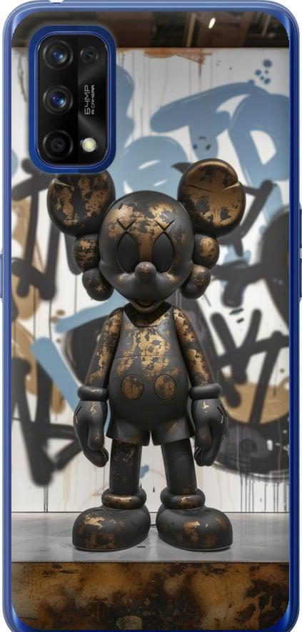 Чехол на Realme 7 Pro Bronze kaws v2 (6098u-2082-42517)
