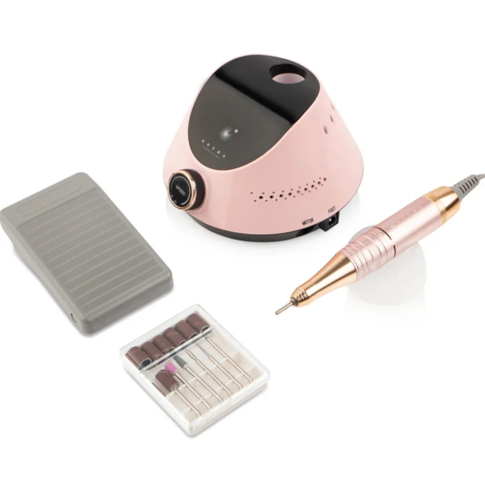 Фрезер для манікюру Bucos Nail Drill X2 PRO BLUSH 65 Вт 35 000 об/хв Pink - фото 4