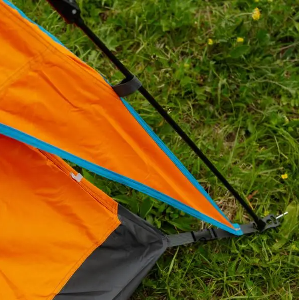 Намет автоматичний на 2-4 особи двошаровий 200х230х130 см Помаранчевий - фото 7