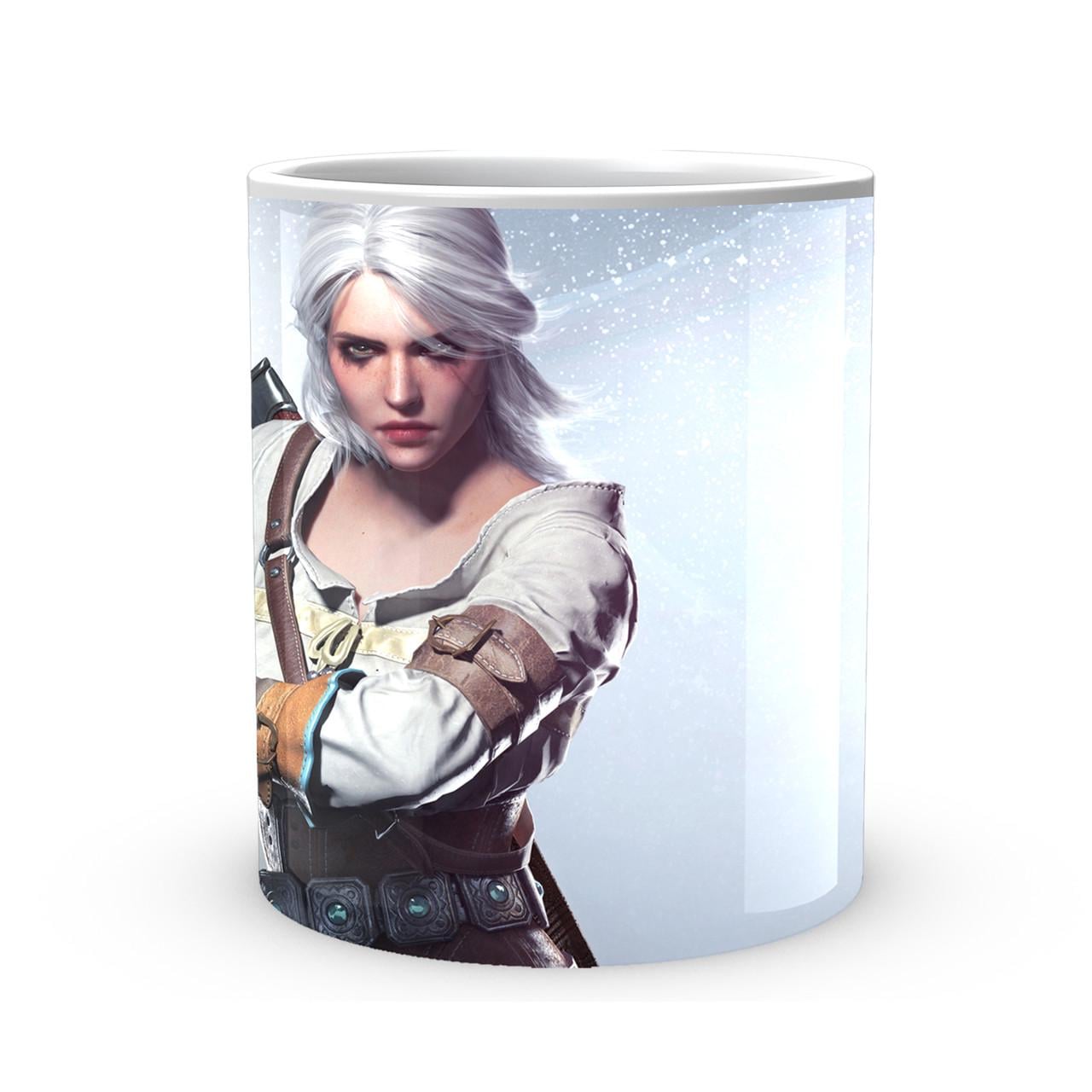 Чашка GeekLand The Witcher Цири С мечом 330 мл (TW.02.367)