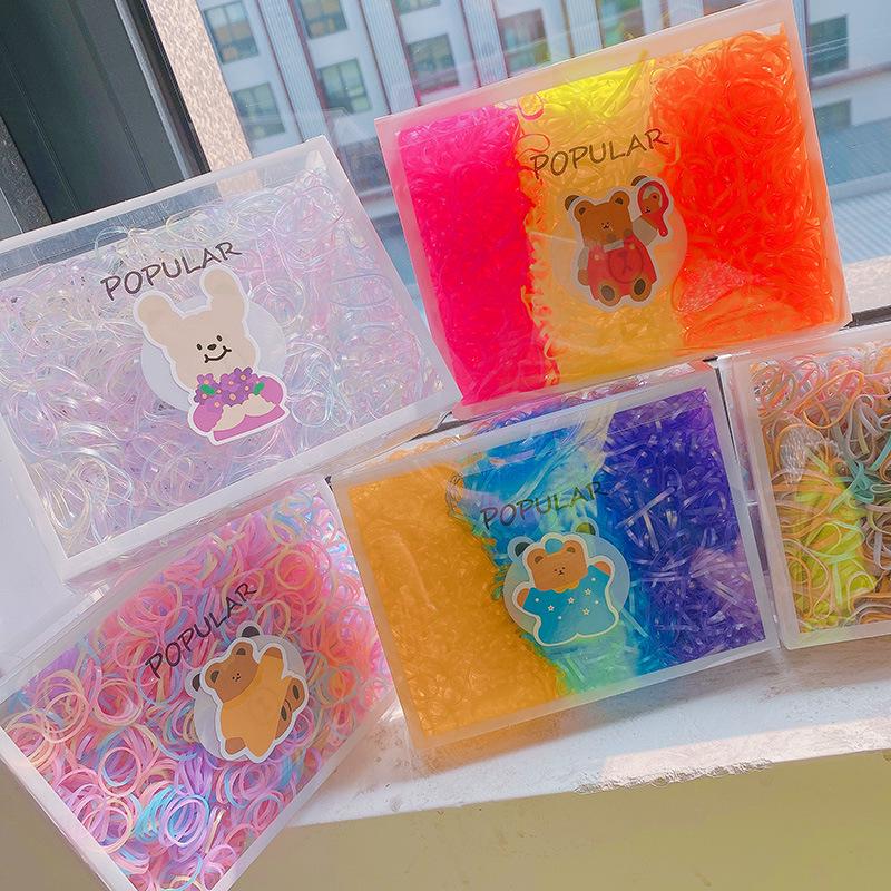 Набір резинок для волосся Color 3 11709 1600 шт. (4570488) - фото 6 Набір резинок для волосся Color 3 11709 1600 шт. (4570488) - фото 6