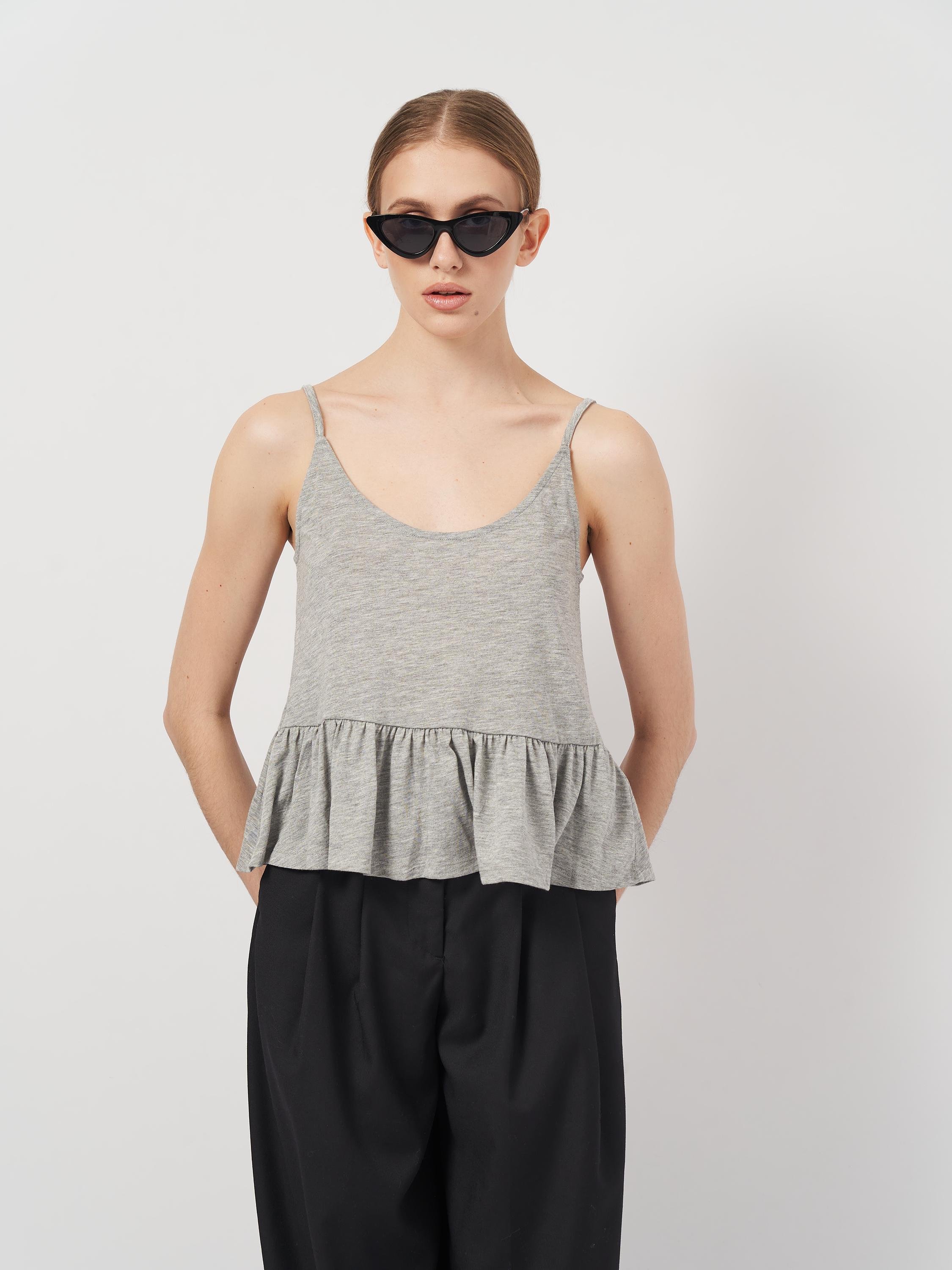 Топ женский S Серый (5253235arl)