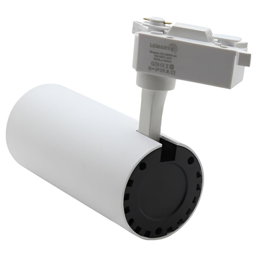 Светильник трековый LED Lemanso 40W 3200LM 6500K Белый (LM565-40) - фото 3 Светильник трековый LED Lemanso 40W 3200LM 6500K Белый (LM565-40) - фото 3
