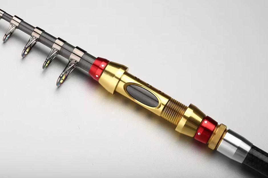 Спінінг карбоновий телескопічний із вуглецевого волокна 180 см (Carbon180) - фото 3