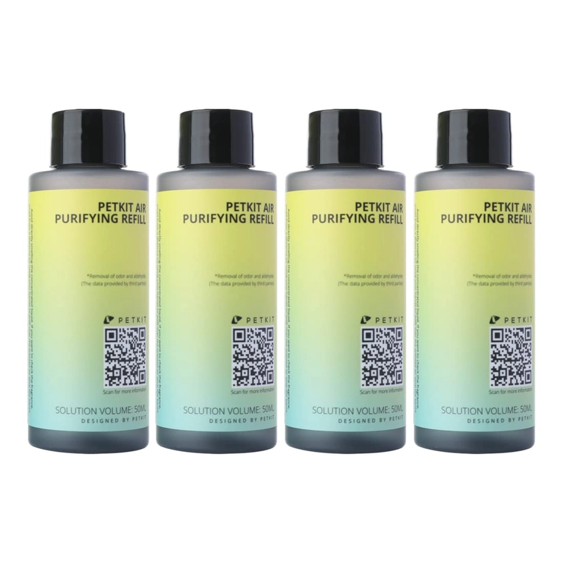 Жидкость освежителя воздуха PETKIT Concentrated Air Purifying Refill 4 шт. по 50 мл Желто-голубой (P9214) Жидкость освежителя воздуха PETKIT Concentrated Air Purifying Refill 4 шт. по 50 мл Желто-голубой (P9214)