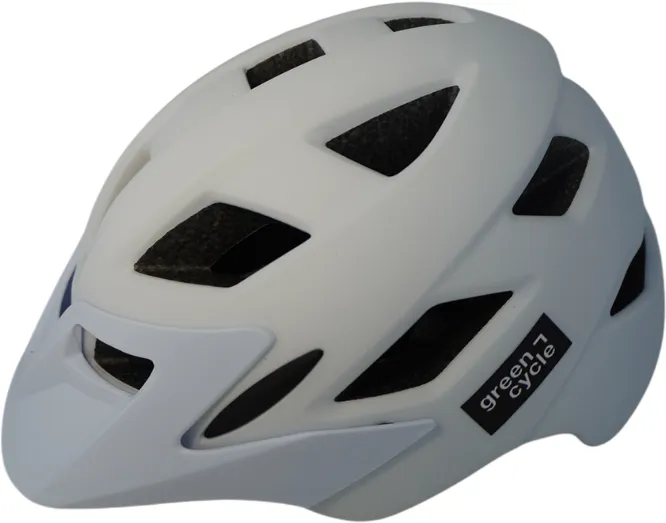 Шлем детский Green Cycle ONYX 52-56 см Белый