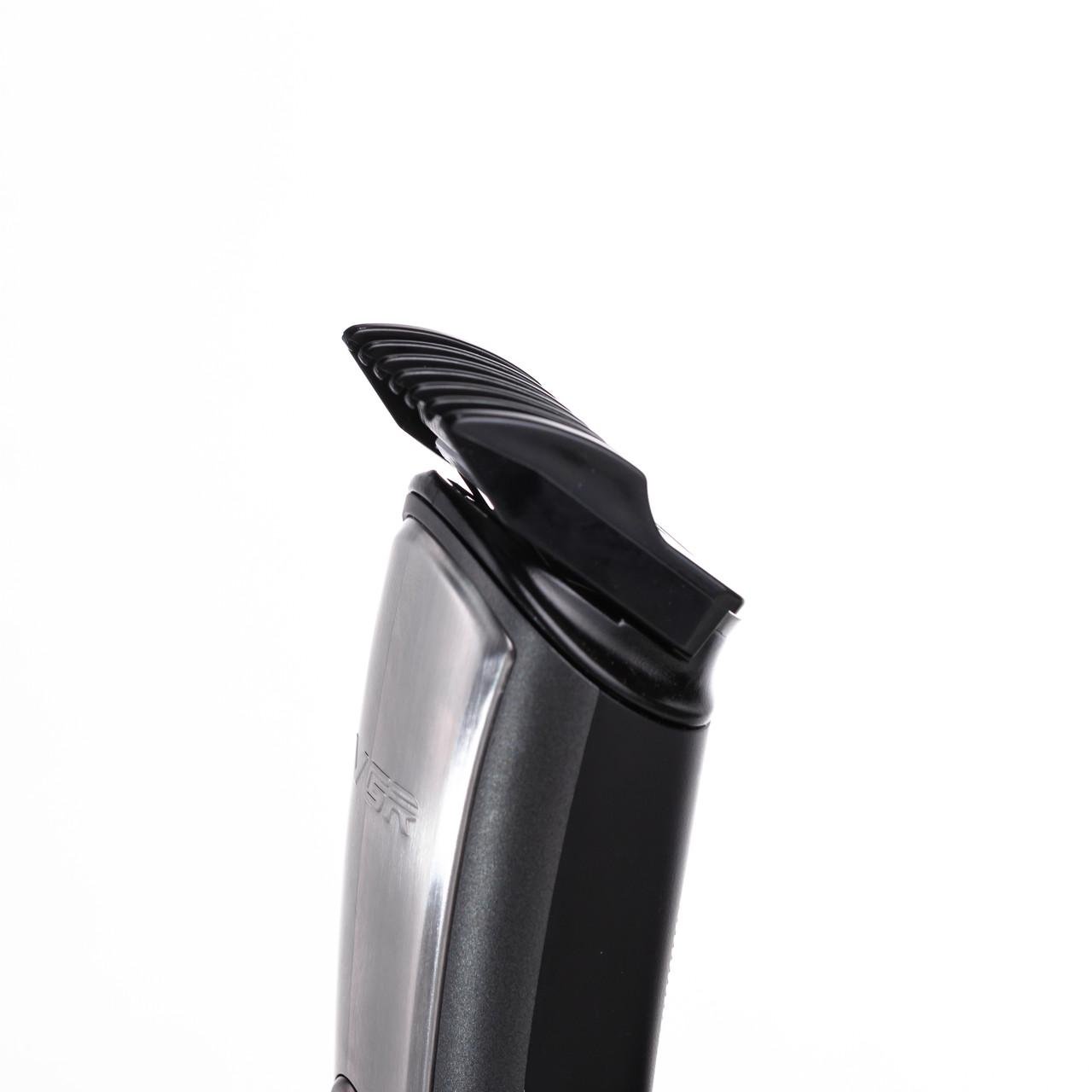 Набор для стрижки VGR V-105 волос 5в1 машинка/триммер/бритва (7360) - фото 16