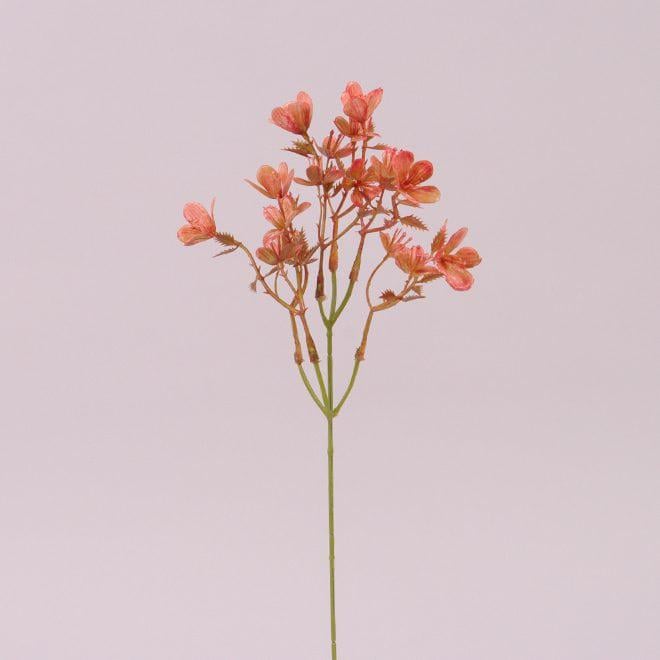 Веточка декоративная с терракотовым цветом Flora 12 шт. (73100)