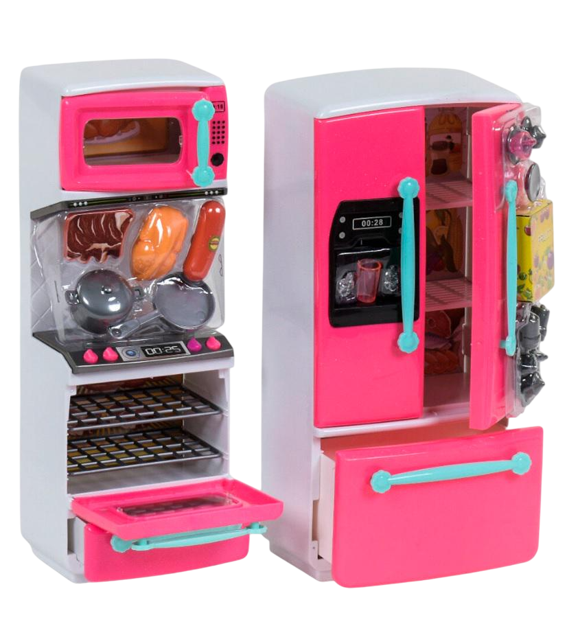 Кухня детская игровая HYC мини световые и звуковые эффекты Pink (81556)