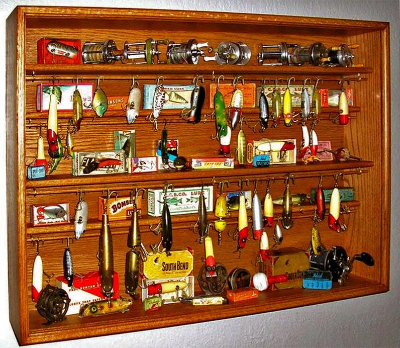 Органайзер для рибальських снастей із дерева Баракуда Охра (ОДБ-000204)