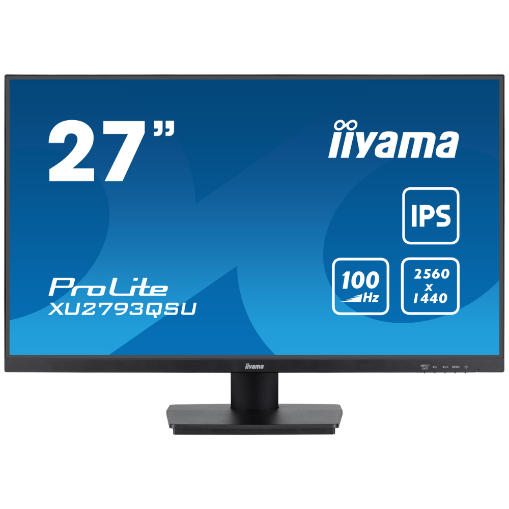 Монітор ігровий IPS Iiyama XU2793QSU-B6 безрамковий екран 27" Чорний (ba2e2e3e)