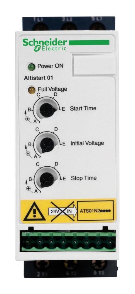 Устройство плавного пуска Schneider Electric ATS01 3Ф 6А 3 кВт 415В (ATS01N206QN)