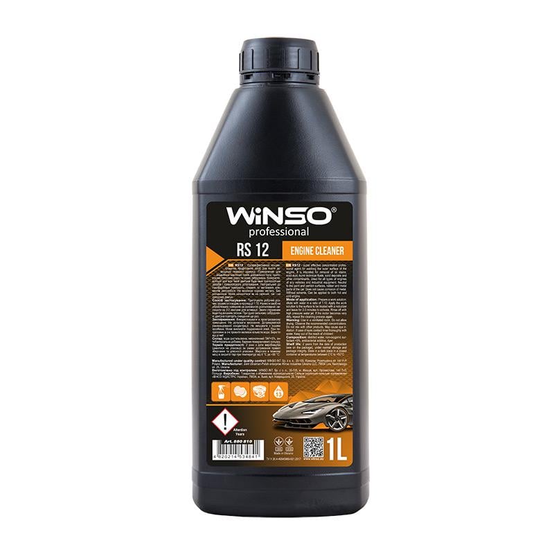 Очисник двигуна WINSO Rs 12 Engine Cleaner концентрат 1:10 1 л 880810 (106847)