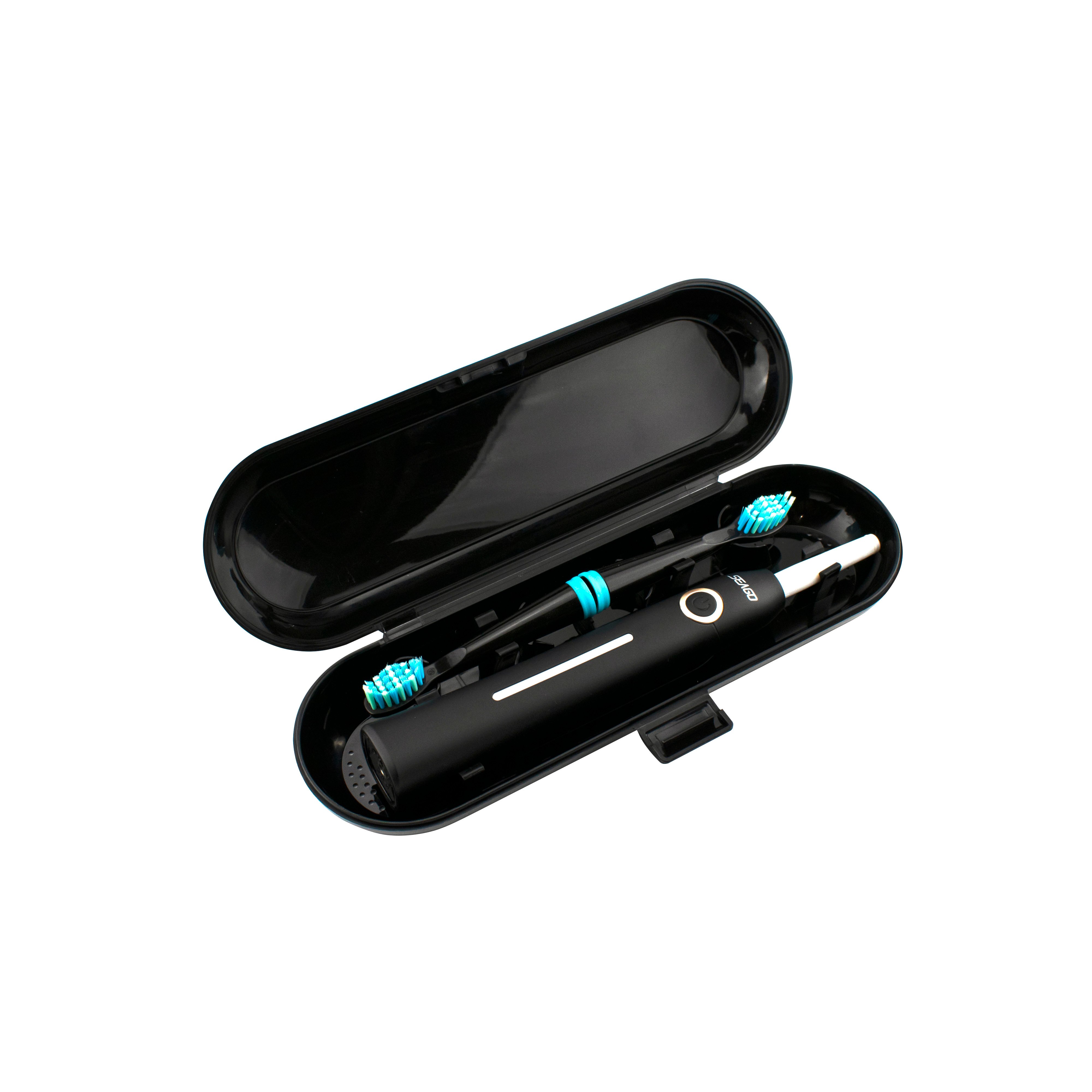 Зубна щітка Seago SG-958 електрична  з підставкою та кейсом Black - фото 7
