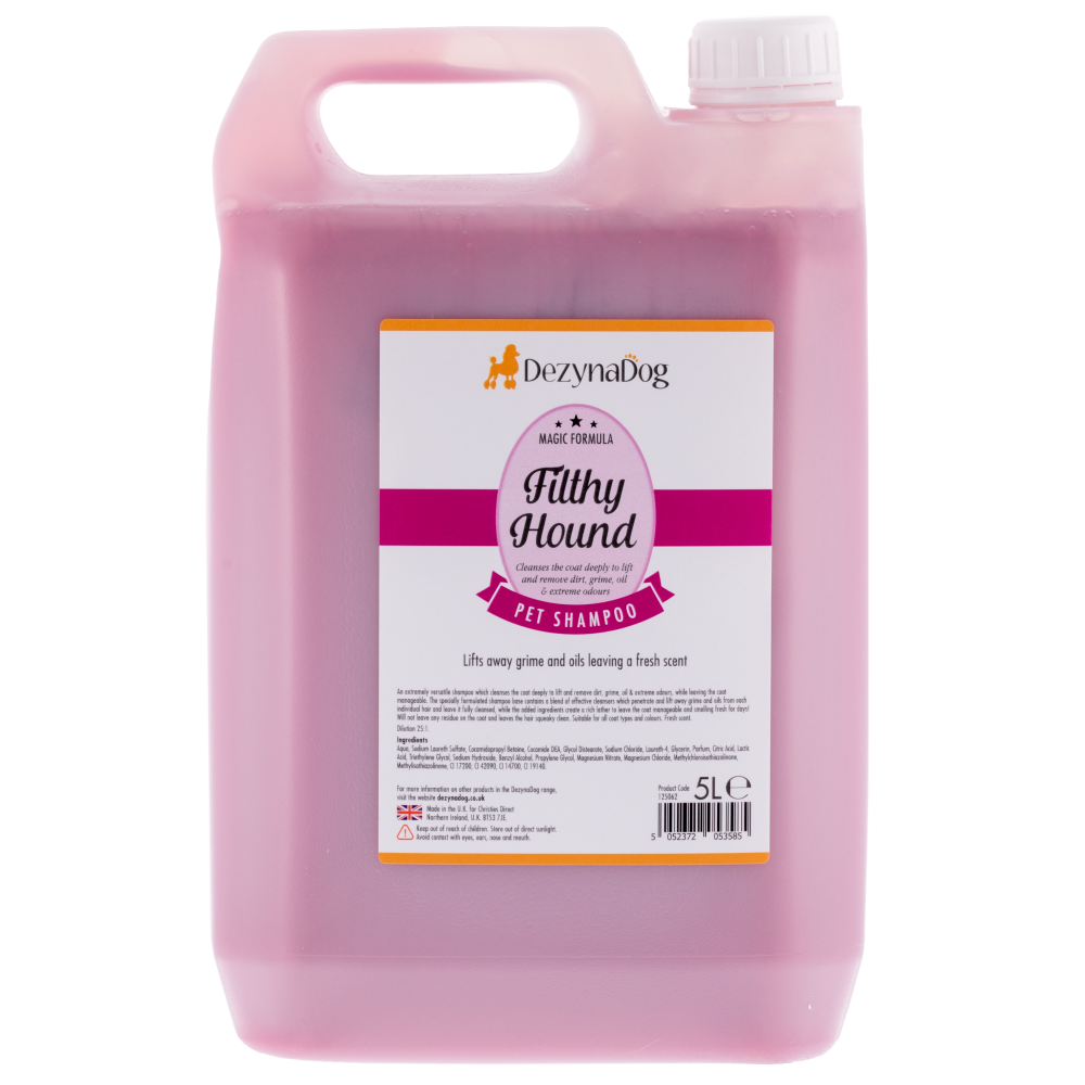 Шампунь Dezynadog Filthy Hound Deep Clean для глубокой очистки грязной шерсти собак 5 л (2523631666) Шампунь Dezynadog Filthy Hound Deep Clean для глубокой очистки грязной шерсти собак 5 л (2523631666)