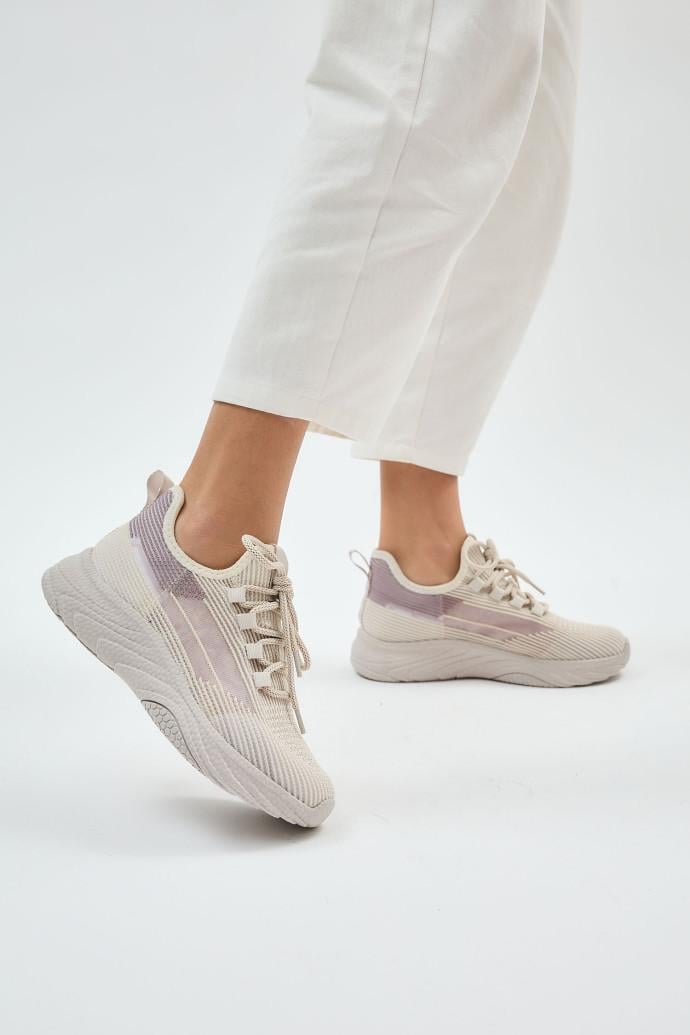 Кроссовки женские демисезонные LONZA р. 36 Бежевый (198871) Кроссовки женские демисезонные LONZA р. 36 Бежевый (198871)