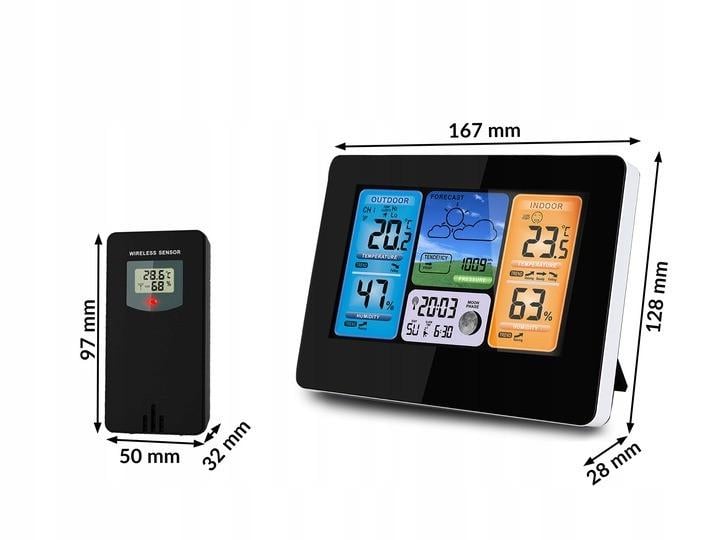 Метеостанция беспроводная с гидрометром Berdsen BD-902 (39020012) - фото 3 Метеостанция беспроводная с гидрометром Berdsen BD-902 (39020012) - фото 3