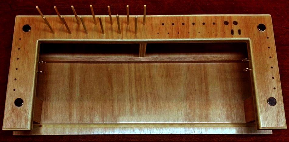 Органайзер для в'язання мушок із дерева Санда Сієна (РМШ-002305)