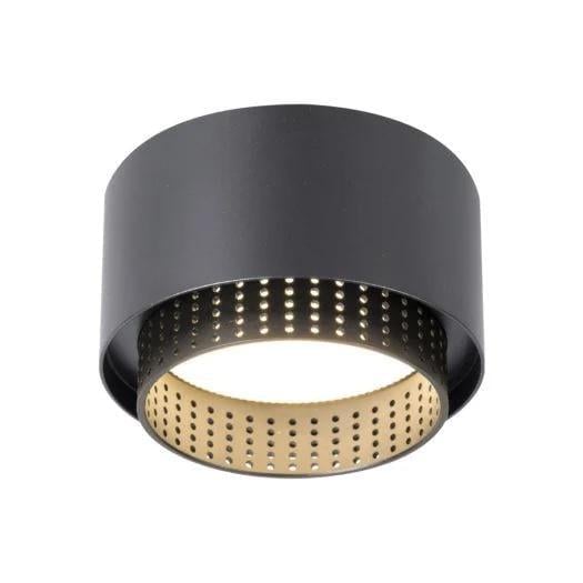 Спот накладний-врізний Maxus Design Downlight Base GX53 Black/Golden (00000054384)